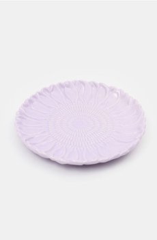 Тарілка з квітковим мотивом - Фіолетовий