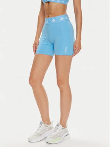 adidas Спортивні шорти Techfit IU1858 Блакитний Slim Fit adidas Спортивні шорти Techfit IU1858 Блакитний Slim Fit