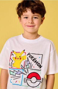 Футболка Pokémon - білий
