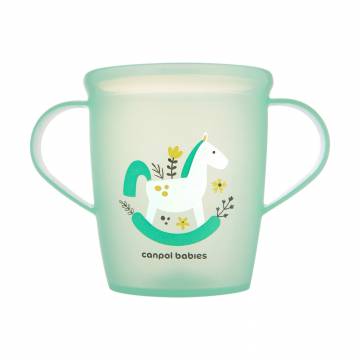 Детская кружка Canpol Babies Toys с ручками, зеленая, от 1 года, 250 мл (2/101_gre) Детская кружка Canpol Babies Toys с ручками, зеленая, от 1 года, 250 мл (2/101_gre)