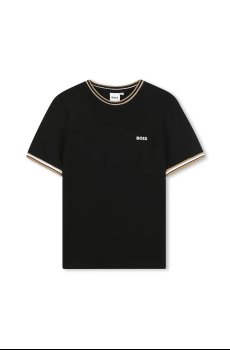 Детская хлопковая футболка BOSS