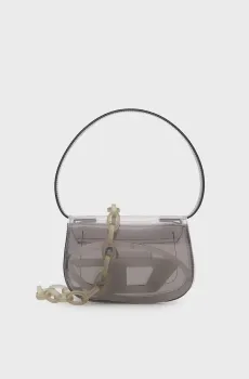 Женская серая сумка 1DR Серый ONESIZE Diesel X08396 P8763