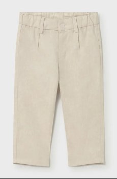 Детские брюки с примесью льна Mayoral
