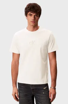 Мужская белая футболка EASY Белый XXL Calvin Klein Jeans LV04RD253G