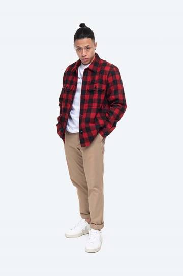 Шерстяная рубашка Norse Projects Kyle цвет чёрный regular классический воротник N40.0530.5040-5040 Шерстяная рубашка Norse Projects Kyle цвет чёрный regular классический воротник N40.0530.5040-5040