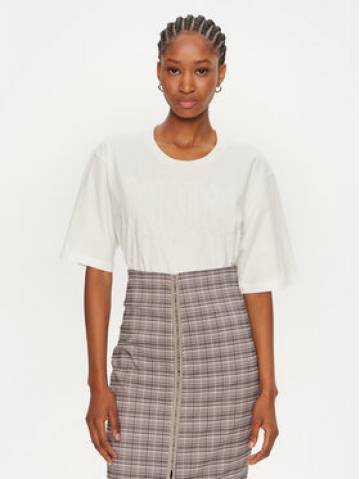 PINKO Футболка Scanner 101704 A23W Білий Relaxed Fit PINKO Футболка Scanner 101704 A23W Білий Relaxed Fit
