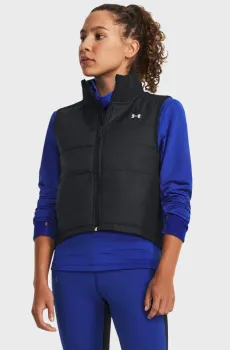 Женский черный жилет UA STRM SESSION RUN VEST Черный L Under Armour 1378502-001