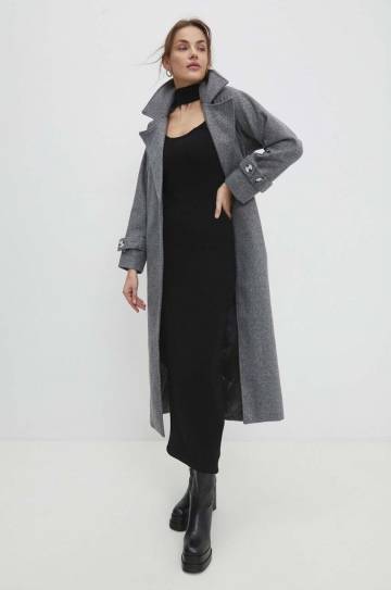 Платье Answear Lab цвет чёрный maxi облегающая Платье Answear Lab цвет чёрный maxi облегающая