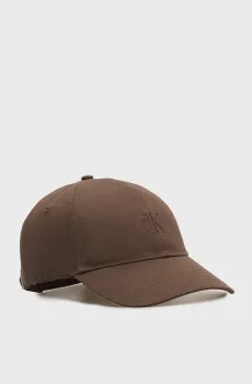 Мужская коричневая кепка MONOGRAM Коричневый ONESIZE Calvin Klein LV04G5002G