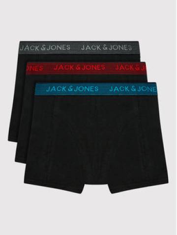 Jack&Jones Junior Набір з 3 пар боксерів Waistband 12203513 Чорний Jack&Jones Junior Набір з 3 пар боксерів Waistband 12203513 Чорний