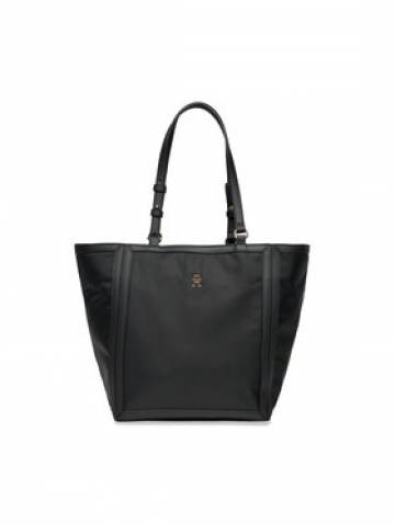 Tommy Hilfiger Сумка Th Essential S Tote AW0AW15717 Чорний Tommy Hilfiger Сумка Th Essential S Tote AW0AW15717 Чорний