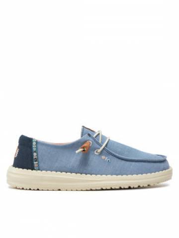 Hey Dude Туфлі Wendy Chambray Boho 40729-425 Голубий Hey Dude Туфлі Wendy Chambray Boho 40729-425 Голубий