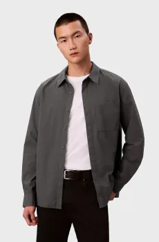 Мужская темно-серая рубашка RELAXED Серый S Calvin Klein LV04LC128G