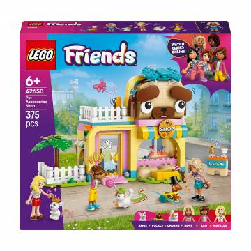 Конструктор LEGO Friends Магазин аксессуаров для домашних любимцев, 375 деталей, от 6 лет (42650)