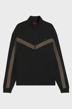 Мужская черная спортивная кофта Черный M HUGO 50549418;001