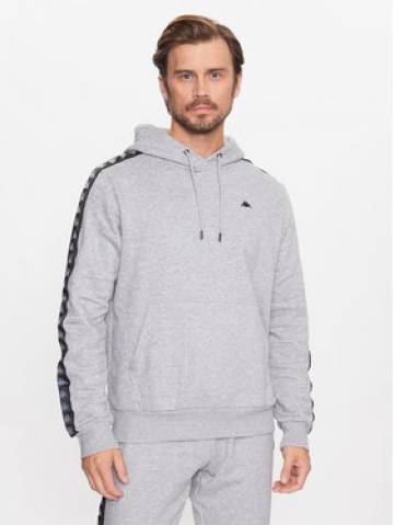 Kappa Світшот 312009 Сірий Regular Fit Kappa Світшот 312009 Сірий Regular Fit