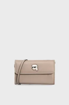 Женская бежевая сумка Бежевый ONESIZE Karl Lagerfeld 245W3218