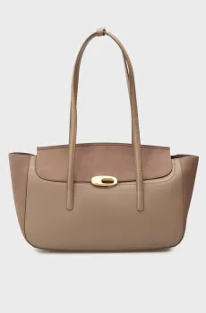 Женская бежевая сумка HARDWARE Бежевый ONESIZE Calvin Klein LV04F3336G