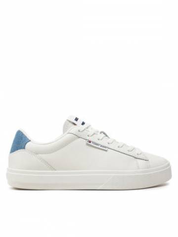Tommy Jeans Снікерcи Tjw Cupsole Sneaker Denim EN0EN02652 Écru Tommy Jeans Снікерcи Tjw Cupsole Sneaker Denim EN0EN02652 Écru