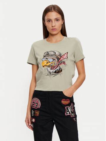 Aeronautica Militare Футболка 242TS2356DJ638 Зелений Regular Fit Aeronautica Militare Футболка 242TS2356DJ638 Зелений Regular Fit