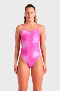 Женский розовый купальник Розовый 42 Arena 010023-909