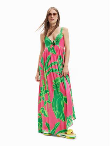 Desigual Літня сукня 23SWVW60 Кольоровий Regular Fit Desigual Літня сукня 23SWVW60 Кольоровий Regular Fit