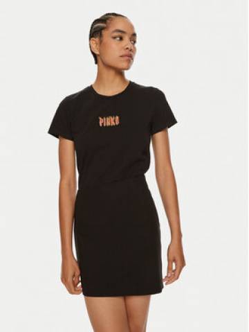 Pinko Футболка Bussolotto 103349 A23W Чорний Regular Fit Pinko Футболка Bussolotto 103349 A23W Чорний Regular Fit