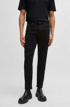 Мужские черные джинсы Черный 32 BOSS 50520837;003