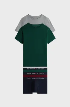 Мужской набор (футболки, боксеры) 3P TRUNK & 2P TEE SET Разноцветный L Tommy Hilfiger UM0UM03036