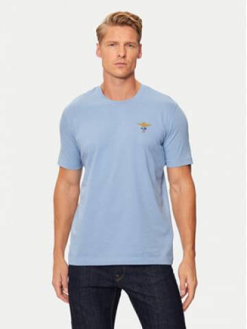 Aeronautica Militare Футболка 242TS1580J372 Голубий Regular Fit Aeronautica Militare Футболка 242TS1580J372 Голубий Regular Fit