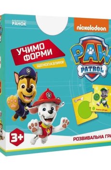 Развивающая игра Ранок Щенопазлики. Учим формы, от 3 лет, 2.5*8.5*8.5 см (524474)