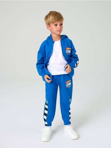 Трикотажні штани Hot Wheels - mid blue Трикотажні штани Hot Wheels - mid blue