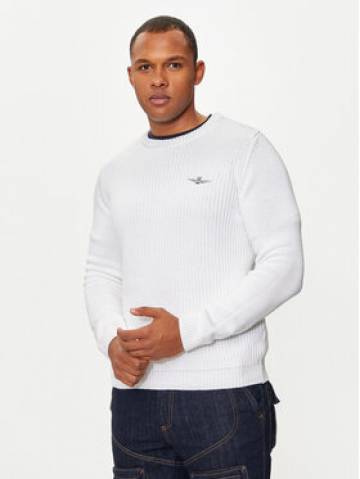 Aeronautica Militare Светр 242MA1453L409 Білий Regular Fit Aeronautica Militare Светр 242MA1453L409 Білий Regular Fit
