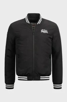 Мужской черный бомбер TRUSTHORPE Черный 3XL Lonsdale 115037