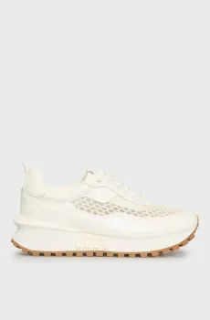 Женские белые кроссовки Sara Белый 40 PRPY PRSLT8888W