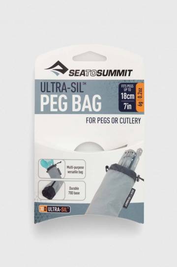 Чехол для оборудования Sea To Summit Ultra-Sil Peg and Utensil Bag цвет серый ABAG Чехол для оборудования Sea To Summit Ultra-Sil Peg and Utensil Bag цвет серый ABAG