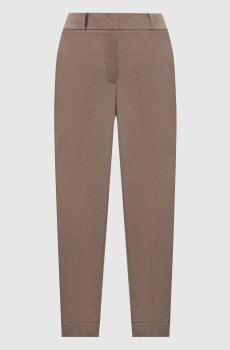 Коричневые брюки