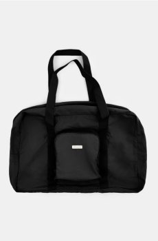 Велика дорожня сумка, що складається в чохол - чорний