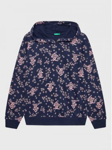 United Colors Of Benetton Світшот 3PK2C201D Cиній Relaxed Fit United Colors Of Benetton Світшот 3PK2C201D Cиній Relaxed Fit