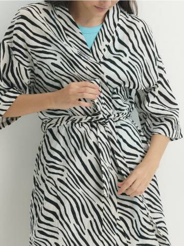 Reserved - LADIES` DRESSING GOWN - різнобарвний - 181CS-MLC Reserved - LADIES` DRESSING GOWN - різнобарвний - 181CS-MLC
