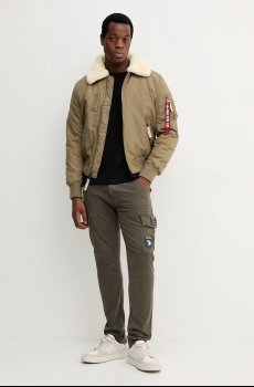 Хлопковая футболка Alpha Industries