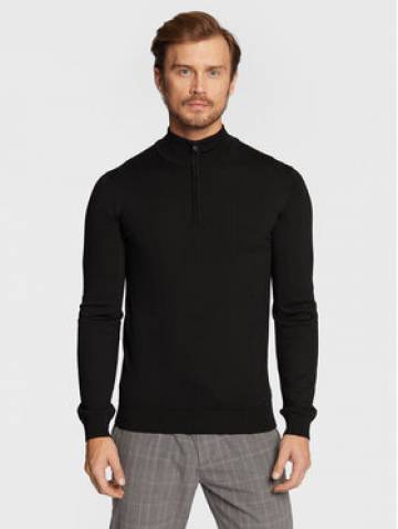 Hugo Светр San Quirin-M 50474175 Чорний Regular Fit Hugo Светр San Quirin-M 50474175 Чорний Regular Fit