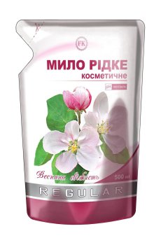 Мыло жидкое Regular Весенняя свежесть, 500 мл (дой-пак)