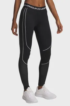 Женские черные термобрюки UA ColdGear Novelty Legging Черный L Under Armour 6003997-003