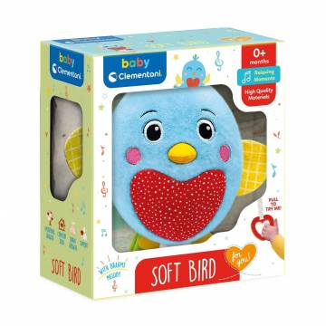 Детская музыкальная игрушка на кровать Clementoni Soft Bird, с рождения (17794) Детская музыкальная игрушка на кровать Clementoni Soft Bird, с рождения (17794)