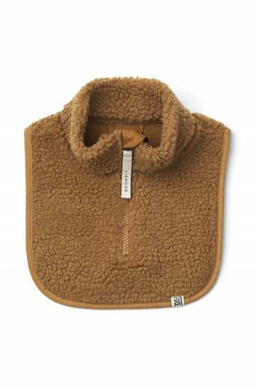Детский снуд Liewood цвет коричневый однотонный