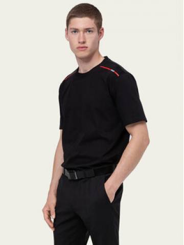 Hugo Футболка Dyrtid 50432062 Чорний Regular Fit Hugo Футболка Dyrtid 50432062 Чорний Regular Fit