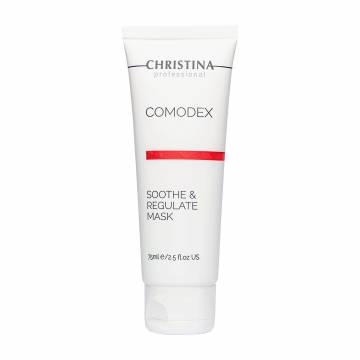 Уценка! Успокаивающая и регулирующая маска для лица Christina Comodex Soothe & Regulate Mask, 75 мл Уценка! Успокаивающая и регулирующая маска для лица Christina Comodex Soothe & Regulate Mask, 75 мл