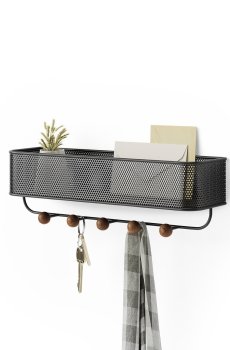 Umbra настенная вешалка с полкой