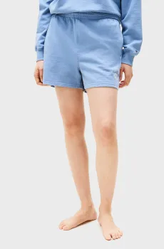Женские голубые шорты Голубой S Tommy Hilfiger UW0UW05794